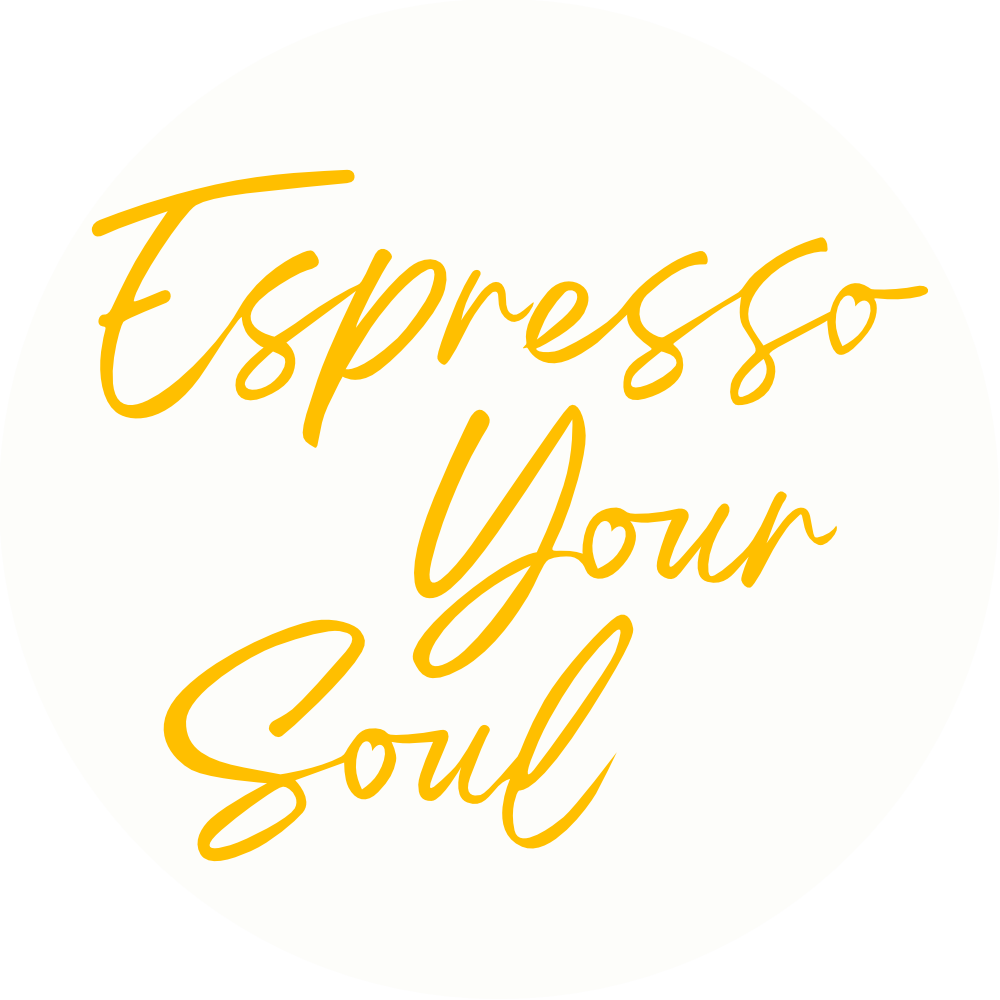 Espresso your soul logo met een witte achtergrond